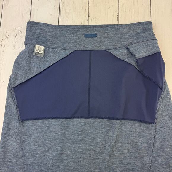 Title Nine Heather Blue Tencel-Blend Tennis Skirt Pickleball Golf Size Small - Picture 10 of 13